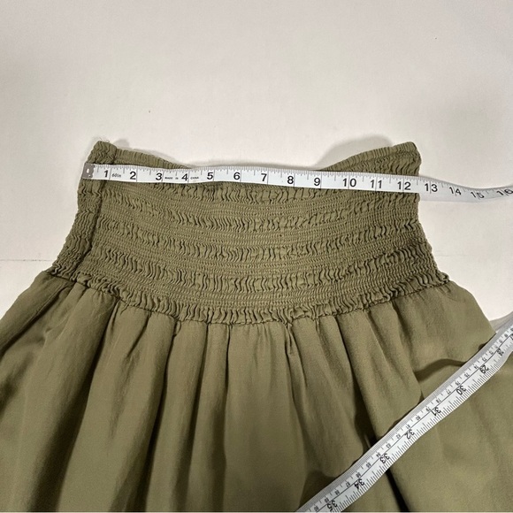 2 for$15 Old Navy Olive Green Women's Smocked-Waist Mini Skirt - Picture 9 of 10